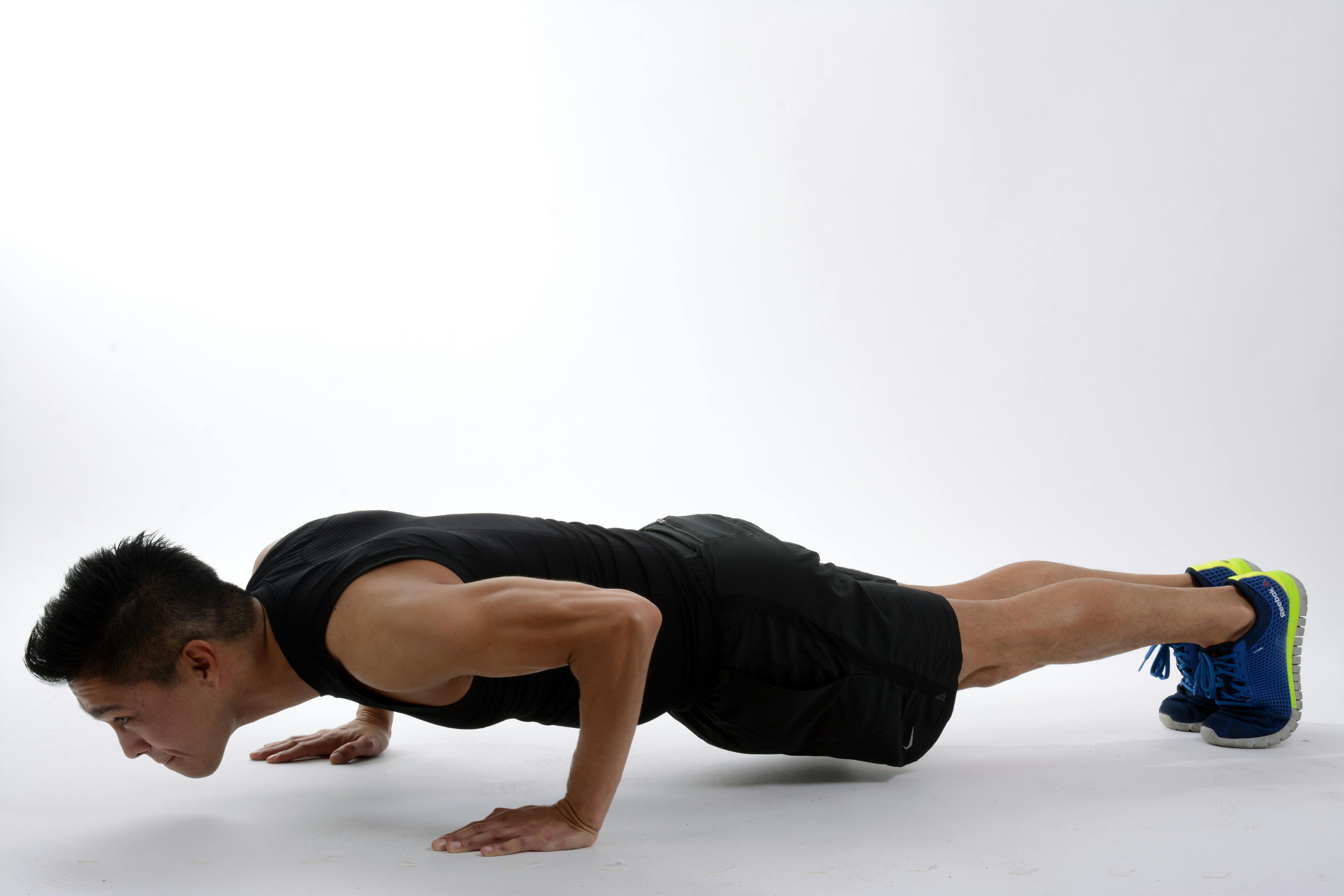 This is a push up exercise image